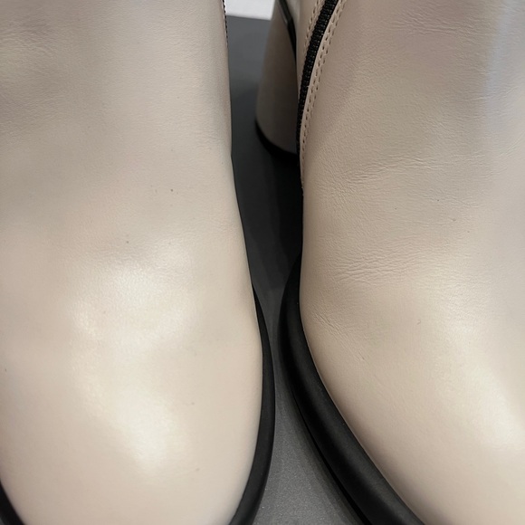 !NWT! Ecco sculpted Lx55 women ankle boots milk white size 6-6.5 EU37 - Picture 7 of 8